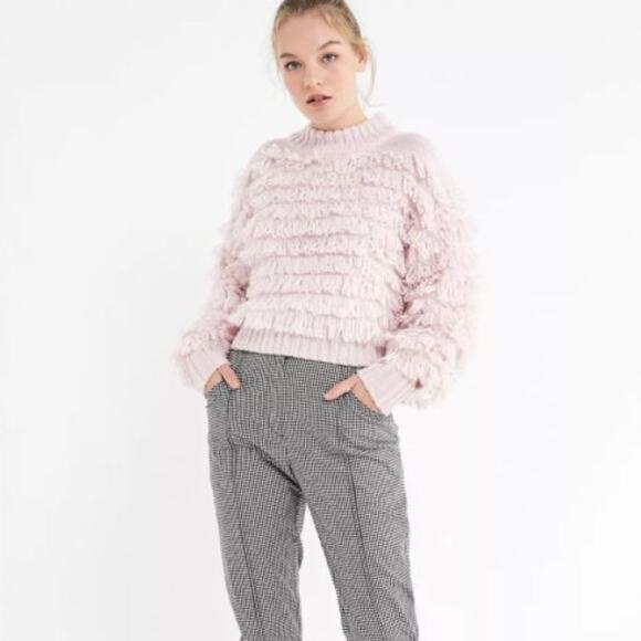 UO Layla Looped Mock-Neck Sweater - Picture 1 of 7